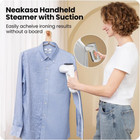 Magic 1 Vacuum Steamer  Handheld Travel Garment Steamer For Clothes  2300pa Suct
