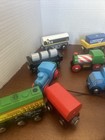 Big Lot Of Vintage Brio Magnetic Train Cars Some 1990s  32 Vehicles