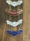 Vtg 1 20 10k Gold Filled Free Will Baptist Pin Sunday School Ss 15th Year 18 28g