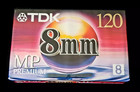 New Sealed - Tdk 8mm Mp Premium Camcorder Tape 120 Minutes P6-120mp