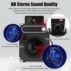 Jyx Karaoke Machine With Two Wireless Microphones  Portable Bluetooth Speaker