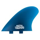 Pacific Vibrations Fits  Fcs Surfboard Channel Islands Keel Twin Fin Blue