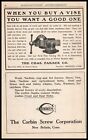 1909 Charles Parker Co  Meriden Connecticut Double Swivel Vise Vintage Print Ad