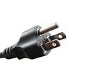 3-prong Cable Ac Replacement Power Cable Cord For Sanyo Lcd Plasma Tv
