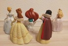 Disney Princess Ceramic Figures Snow White Cinderella Aurora Arie Belle 6in
