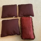 Croscill Decorative Townhouse Throw Pillows  3  16 X 16 In   1   21 X 12 In -usa