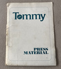 The Who Tommy Movie Press Kit With 17 Photos Etc 