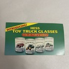 Set Of 4 Hess Truck Classic Glasses From 1996  New