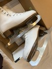 Dbx Classic Girls White Figure Ice Skates Kids Skate Size 4