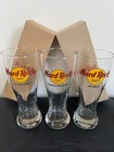Nos   cleveland Detroit Puerto Vallarta  Hard Rock Cafe Pilsner Beer Glass 20oz
