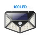 4x 100 Led Solar Power Wall Light Outdoor Pir Motion Sensor Security Garden Lamp