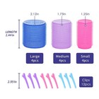 Hair Rollers For Blowout Look Long Hair  21 Pcs Self Grip Hair Rollers