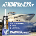 3m 5200 Marine Adhesive Sealant Black 3oz     Fast Cure  Uv Resistant  High Streng