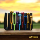 Chakra Tuning Fork 8 Pieces Weighted Set   For Healing  Dna  Sound Therapy  Yoga
