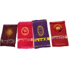 Vintage Lot Of 4 University College 1910 s Egyptianenne Luxury Cigarette Silks