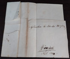 Serbia 1841  Beograd Cancel On Prestamp Cover - Cat  Value 20 Chf