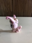 Littlest Pet Shop  lps   868 Pink Shimmer Angora Bunny Blue Moon Eyes Rare