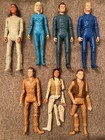 Huge Vintage Lot 4 Marx Johnny West Action Figures   Accessories