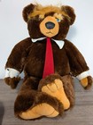 Trumpy Bear Plush Stuffed Animal With Red Maga Hat   Drawstring Bag - Political