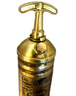 Polished Pyrene 1917 6-rib Design Fire Extinguisher   Empty For Display Only