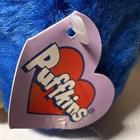Swibco Puffkins Jake Blue Jay Plush Vintage Under 6  1998 Retired 