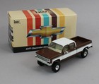 1 64 Ixo Models  brown   White  1977 Chevrolet Silverado K30 Lifted 4x4 Pickup
