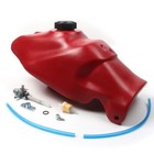 Gas Fuel Tank For Honda Trx 300ex 1993-2006 Plastic Cap Petcock Valve Red