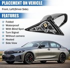 Left Driver Side Mirror With Blind Spot Black For 2019-2023 Bmw 320i 330i 330e