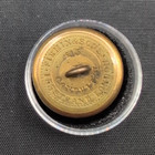 Civil War Rare Confederate Navy Tunic Size Button Back-marked Firmin And Sons