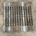 Lot Of 31 Antique Vtg Shabby White 1 75    X 21    Wooden Porch Spindles Balusters