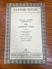  the Pamphlet Poets  Elinor Wylie Vintage Original Softcover Poems 1926 First Ed