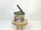 Victorian Hand Painted Porcelain Dresser Box W Adjustable Tilt Mirror Trinkets