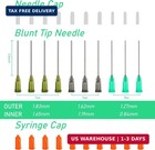 10ml Glue Applicator Syringe With 14g 16g 18g Blunt Tips     For Ink  Epoxy  Craft