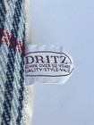 Vintage Dritz Sewing Ham Blue And Red Plaid Wool Tailor s Pressing Ham