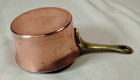 Vintage Antique Mini Copper With Brass Saucepan 3  Rare Henry Roessle   Son