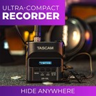 Tascam Micro Portable Digital Audio Recorder With Lavalier Microphone  Av