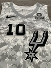2018-19 San Antonio Spurs Demar Derozan Game Worn Used Signed Camouflage Jersey