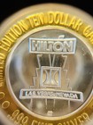 Las Vegas Hilton  999 Silver Strike 0 6oz Starlight Express Electra 90s Vtg Asis