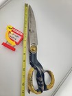 Vtg  Antique  J  Wiss   Sons 13  Scissors shears Heavy Duty Textile Factory 1920