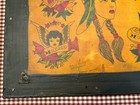 Original Wally Eagle Tattoo Flash Art C  1950s 60s Mysterious Carnie Tattooer