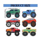 Honoson 36 Pcs Monster Truck Wood Cutouts For Crafts Diy Monster Tr    Fast Ship
