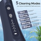 Sejoy 5 Jet Tip Dental Water Flosser For Teeth Cordless Oral Irrigator 5 Mode Us