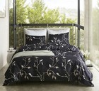 Dakota Queen king super King Size Bed Doona duvet quilt Cover Set M467