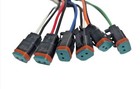 Skid Steer Aux Control Harness 14 Pin 8 - 6 Function  deutsch 