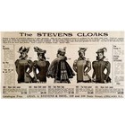 The Stevens Cloaks Jackets 1897 Advertisement Victorian Retail Chicago Dwhh13