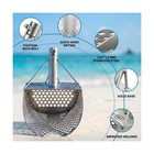 Ckg Sand Scoop For Metal Detecting Heavy Duty Sand Sifter Scoop Stainless Ste   