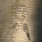 Vintage Avedis Zildjian 15  Pre-serial Cymbal 899g Made In Usa