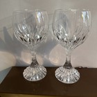 Baccarat Crystal Massena Wine Goblet Glass 6 3 8th Inch No 3 Set Of Two Glasses