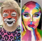 Moomoo Baby Face Painting Kit For Kids 18 Large Professional Multicolore A 