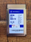 Vintage 1996 Motorola   Montana - 33 6 Modem fax Pc Card - P n  62075007-01